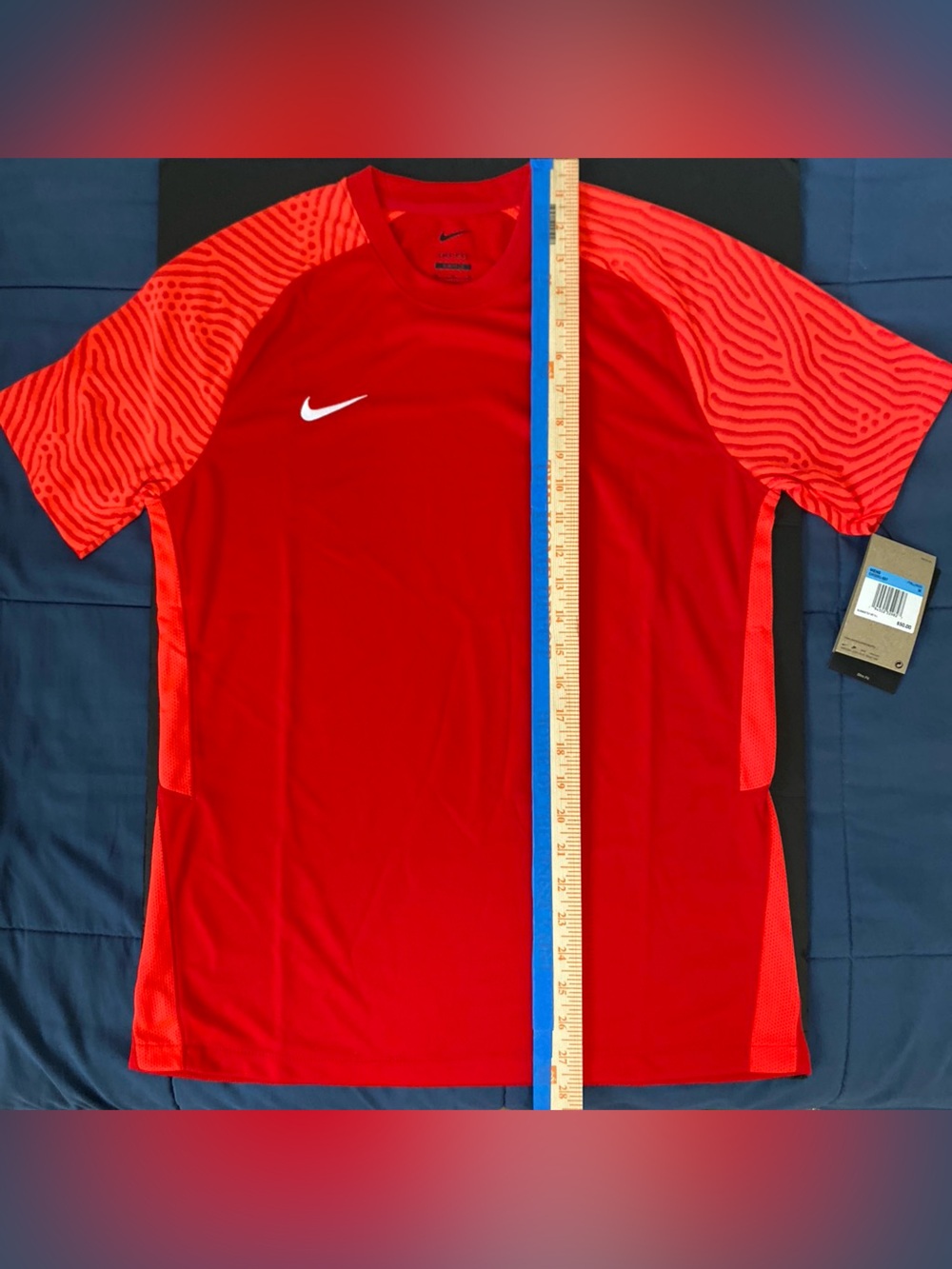 Nike Dri-Fit Strike II Soccer Jersey Red Men’s Medium NWT